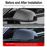 Carbon Fiber Mirror Caps for Model S / X | Sport Style | 2 Finishes | 4 Versions