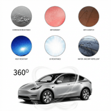 12H Graphene Ceramic Coating & Degreaser Kit | Mirror Shine & Hydrophobic - Tesery Official Store