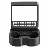 Tesvra Rear Air Vent Protector with Foldable Cup Holder for Tesla Model Y Juniper 2025-2026 & Model 3 Highland 2024-2026