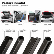 Tesvra Door Seal Kit – Noise Reduction & Weatherproof Protection