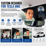 Tesvra Magnetic Driver Monitoring Head for Tesla – DMS-Compatible Driver Head Simulator