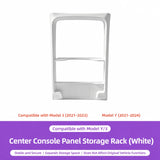 TESVRA Center Console Organizer & Protection Kit for Tesla Model 3 & Model Y | Storage Tray, Armrest Cover & Interior Accessories