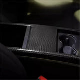 Carbon fiber Center console trim panel for Model S/X 2022+