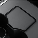 Acrylic Center Console Card Key Holder for Model 3/Y | Gloss Black | Anti-Slip