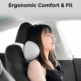 Adjustable SPA Memory Foam Headrest - 10cm Vertical Adjustment for Model 3/Y