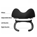 Adjustable SPA Memory Foam Headrest - 10cm Vertical Adjustment for Model 3/Y