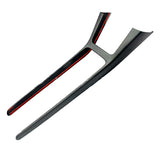 Real Dry Carbon Fiber Center Console Trim Panel for Model Y 2021-2025.03