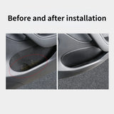 Leather Door Slot Storage Protective Pad for Tesla Model Y