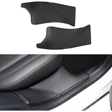Leather Rear Door Sill Protector for Tesla Model Y 2020-2025.03