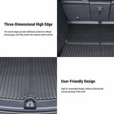 All Weather Front And Rear TPE Trunk Mat for Model Y
