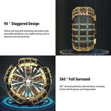 Anti-Slip Snow Chains Nine Grid For Model Y/3/X/S | Clearance Sale