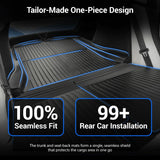 Trunk Mat With Backrest Mat for Model 3 Highland