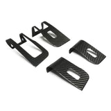 Dry Carbon Fiber Window & Door Switch Covers for Model Y / Model 3（Left Hand Drive）