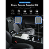 Center Console Tray Armrest Organizer for Model 3 Highland / Model Y Juniper