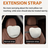 Dual-Layer Pressure Relief Headrest for Tesla