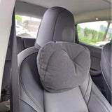 Dual-Layer Pressure Relief Headrest for Tesla