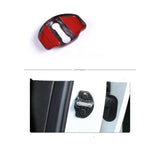 Real Dry Carbon Fiber Door Lock Cover for Tesla Model 3 & Model Y