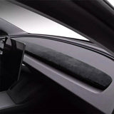 Alcantara Spliced Dash Trim for Tesla Model 3 Highland / Model Y Juniper (2PCS)