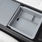 Double-Layer Center Armrest Storage Box for Model 3 Highland/Y Juniper | 3 Colors