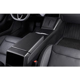 Real Dry Carbon Fiber Center Console Combo Side Panel & Charging Pad Overlay for Model 3 Highland & New Model Y