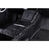 Real Dry Carbon Fiber Center Console Combo Side Panel & Charging Pad Overlay for Model 3 Highland & New Model Y