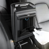 Magnetic Hidden Center Console Organizer for Model Y Juniper / Model 3 Highland