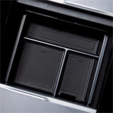 Center Front Storage Box for Model Y Juniper & Model 3 Highland