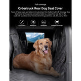 Full-Cover Rear Dog Seat Cover for Cybertruck