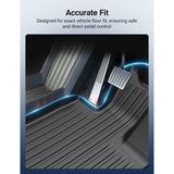 All Weather TPE Floor Mats for Cybertruck