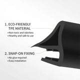 Front Hood Seal & Wind Deflector for Model 3/ Y/ S/ X - TPE Frunk Weather Stripping