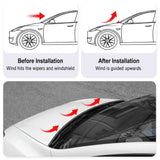 Front Hood Seal & Wind Deflector for Model 3/ Y/ S/ X - TPE Frunk Weather Stripping