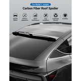 Dry Carbon Fiber Roof Spoiler for Model Y 2020-2026