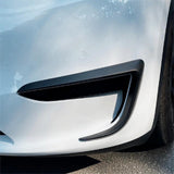 Tesla Model Y Fog Light Trim - Carbon Fiber Exterior Mods