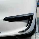 Tesla Model Y Fog Light Trim - Carbon Fiber Exterior Mods