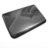 Armrest Box Dry Carbon Fiber Overlay for Model S/X 2021+