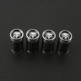Carbon Fibre Car Wheel Tire Valve Stem Cap For Tesla Model3/Y/X/S（4pcs）