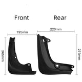 Mud Flaps Splash Guards for Model S 2014-Present