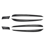 Door Trim Dry Carbon Fiber Overlay for Model S/X