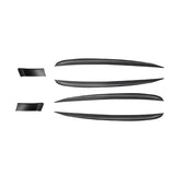 Door Trim Dry Carbon Fiber Overlay for Model S/X