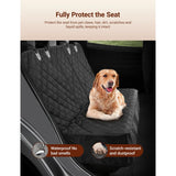 Dog Seat Cover With Double Zipper for Model 3/Y/S/X/Cybertruck