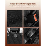 Dog Seat Cover With Double Zipper for Model 3/Y/S/X/Cybertruck