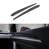 Repalcement Real Carbon FiberDoor Trim Panel for Model 3/Y