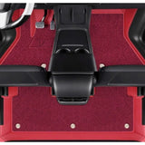 All-Round White Leather Floor Mats for Tesla Model 3 Highland / Y