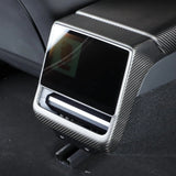 Carbon Fiber Backseat Vent Cap Cover For Model 3 Highland & New Model Y