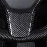Model 3 / Y Steering Wheel Patch - Carbon Fiber Interior Mods