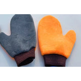 Bear Paw Coral Fleece Cleaning Gloves (2-Pack) | Scratch-Free | Lint-Free | 3 Colors