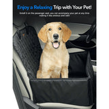 Waterproof Car Dog Seat Cover for Tesla Model Y/3/S/X/Cybertruck