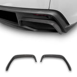 Real Carbon Fiber Rear Diffuser Bumper Trim for Model Y Juniper