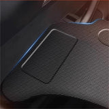 Carbon Fiber Pattern Foldable Working Tray Table for Model 3 Highland & Model Y Juniper | ABS