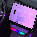 Model 3 Highland / New Model Y Under Screen Storage Box Center Console Organizer With Ambient Lighting - Tesery Official Store